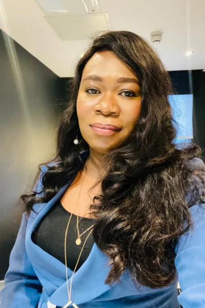 Blessing Allen-Adebayo, International Development Leader, Climate Advocate, Mom. Screw being unhappy podcast guest. Zuzana Mukumayi, productivity and habit change coaching