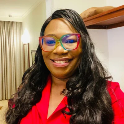 Blessing Allen-Adebayo, International Development Leader, Climate Advocate, Mom. Screw being unhappy podcast guest. Zuzana Mukumayi, productivity and habit change coaching